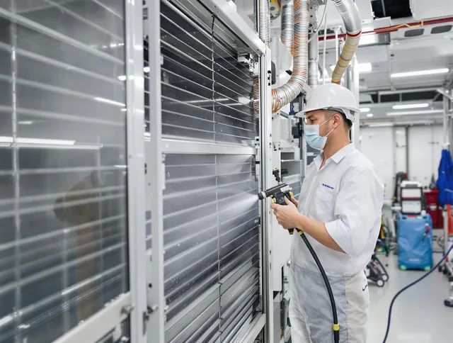 Professional AC coil cleaning by Central Falls Air Duct Cleaning in Central Falls